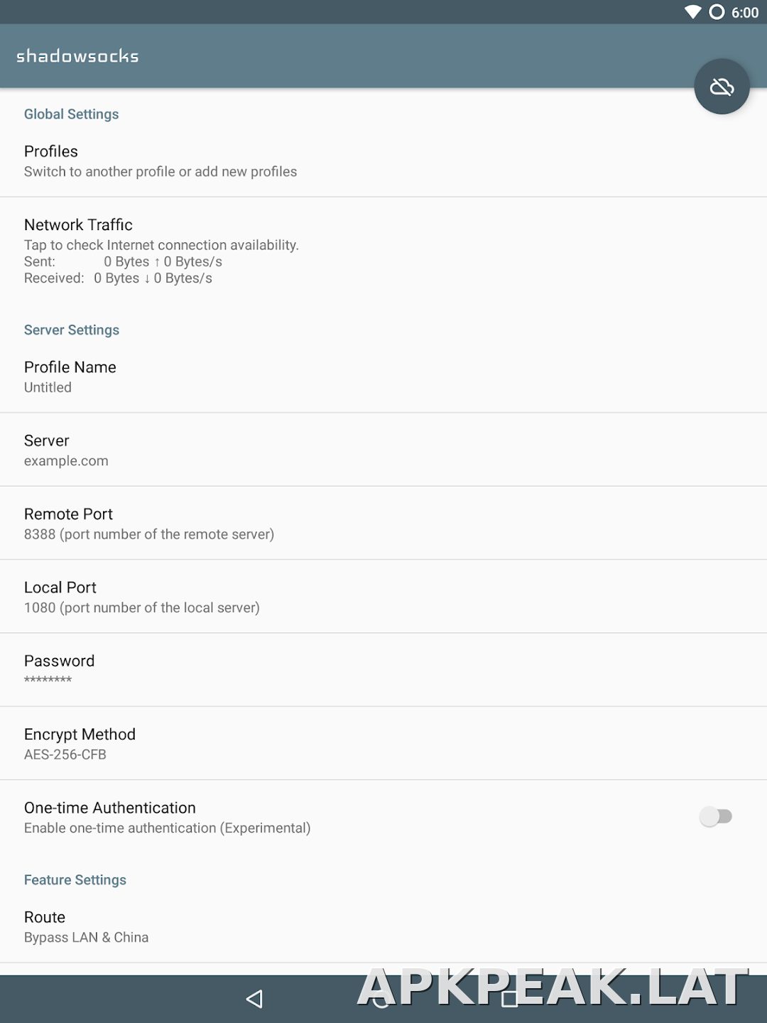 Shadowsocks скриншот 5