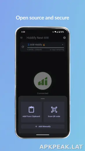 Hiddify скриншот 4