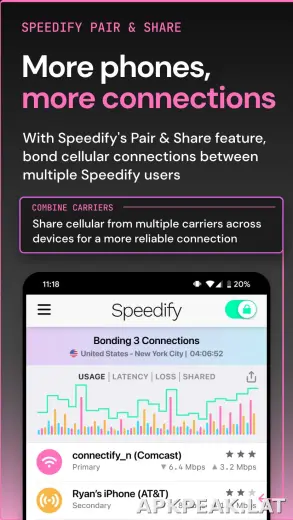 Speedify скриншот 5