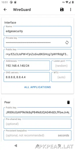 WireGuard скриншот 3